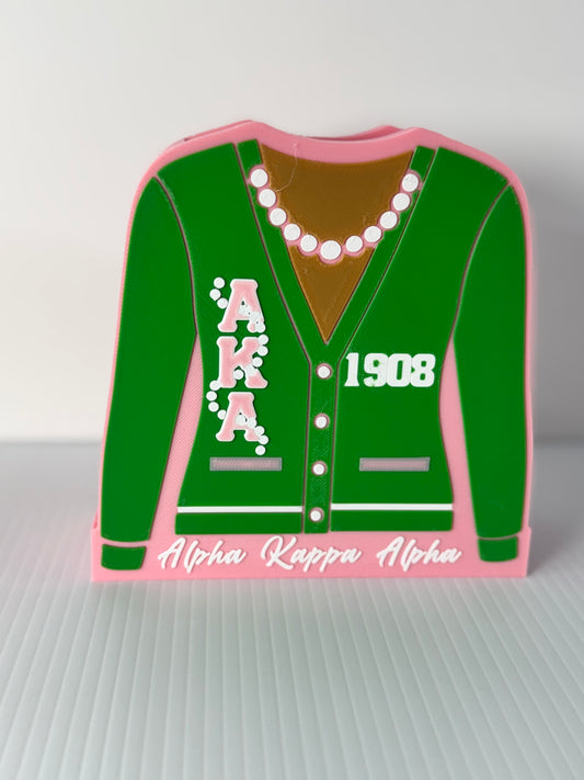 Pink Sweater 3D Holder