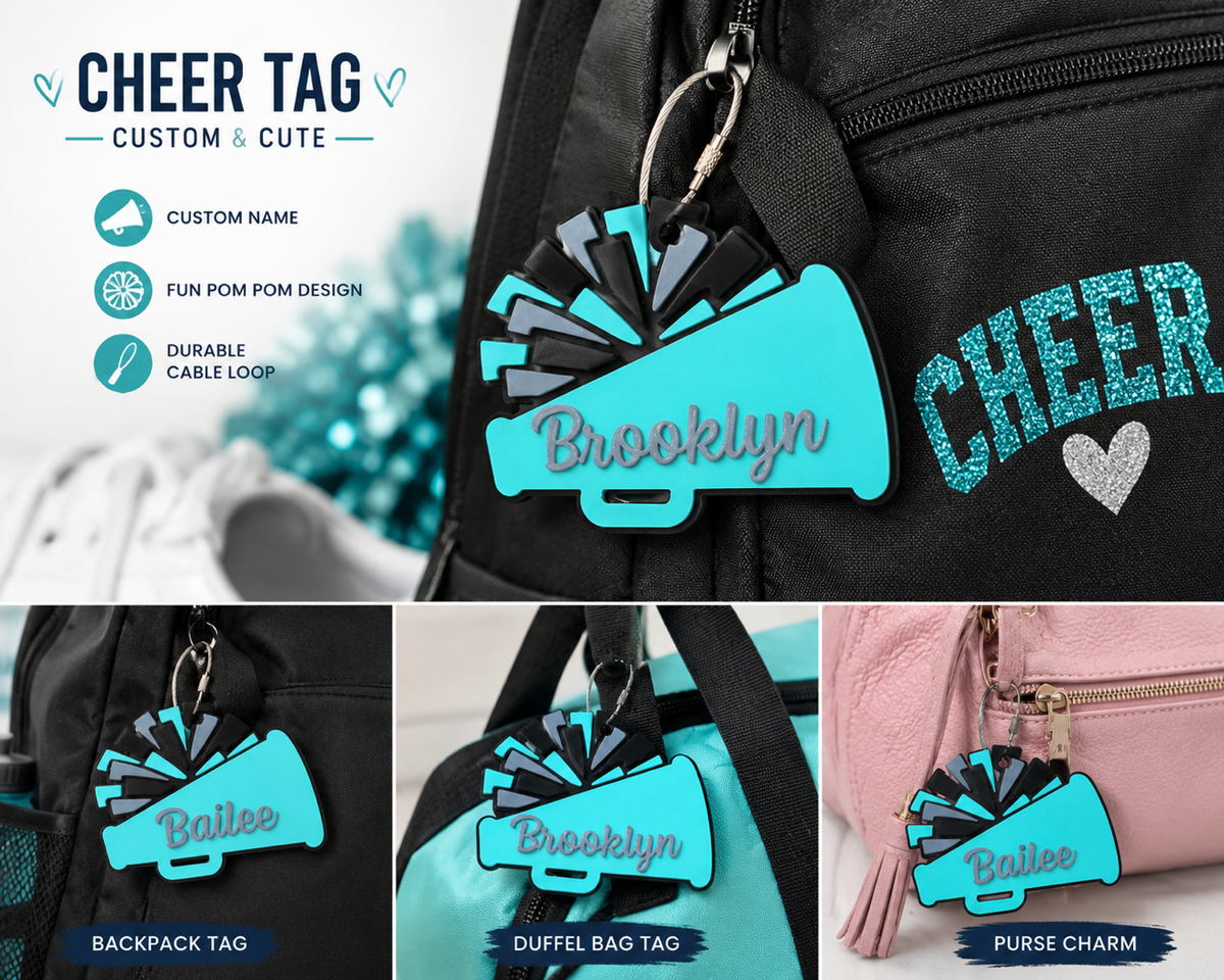 Cheer Bag Tags